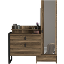 Masă de toaleta DYLAN 2 uși, 2 sertare 162 x 124 cm - Maroom