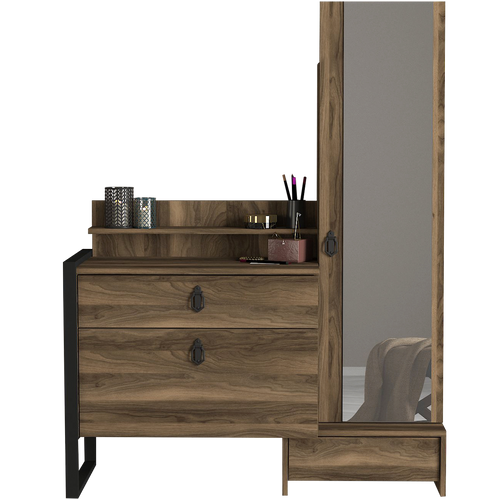 Masă de toaleta DYLAN 2 uși, 2 sertare 162 x 124 cm - Maroom