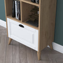 Bibliotecă PRETTY 7 rafturi 1 uşă 63 x 195 cm - Maroom