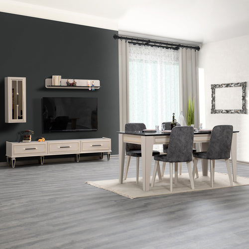 Raft de perete VALENCIA 121 cm - Maroom