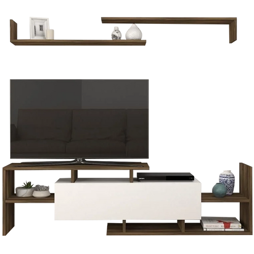 Set comodă TV DUSTIN 1 ușa 7 rafturi 154 cm, Opțiuni culoare