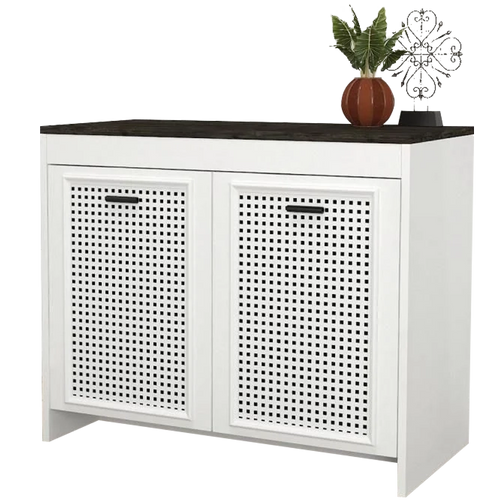 Comodă WHITNEY 2 uși 90 x 75 cm - Maroom