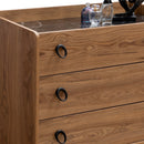 Comodă LUCAS 3 sertare 102 x 90 cm - Maroom