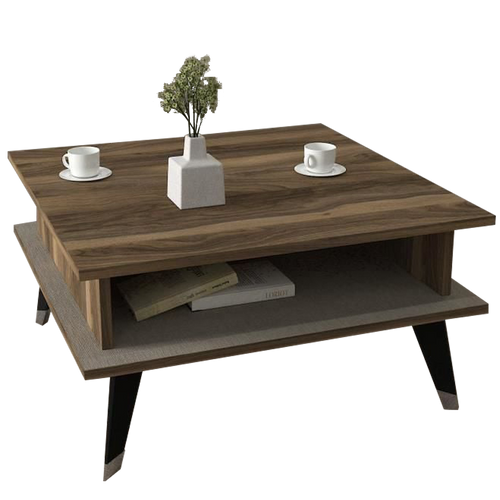 Măsuță cafea ZARA 1 raft 72 x 72 cm - Maroom