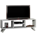 Comodă TV HAZEL 4 rafturi 120 cm