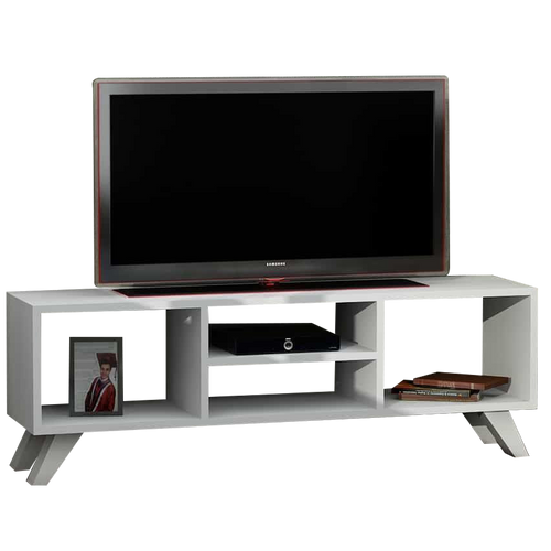 Comodă TV HAZEL 4 rafturi 120 cm