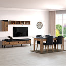 Raft de perete TORINO 164 cm - Maroom