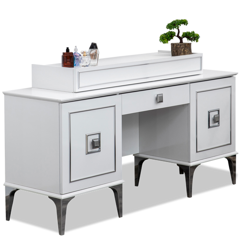 Comodă OSLO 2 uşi 2 sertare 150 x 82 cm, Alb