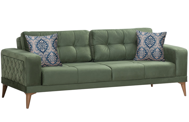 Canapea extensibilă 3 locuri EMPOLI 220 cm, Easy clean, Opțiuni culoare