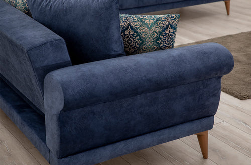 Canapea extensibilă 3 locuri SIDE 225 cm, Easy clean