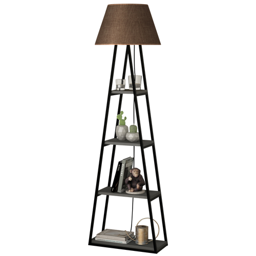 Lampadar AURA 4 rafturi 50 x 165 cm, Opțiuni culoare