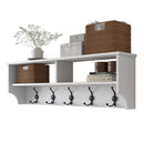 Cuier perete cu 5 agățători triple DAISY  120 cm, Opțiuni culoare