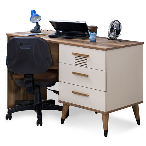 Birou FULYA 3 sertare 129 x 55 cm - Maroom