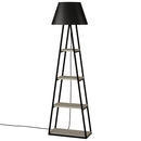 Lampadar AURA 4 rafturi 50 x 165 cm, Opțiuni culoare