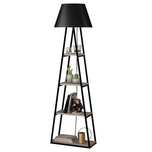 Lampadar AURA 4 rafturi 50 x 165 cm, Opțiuni culoare