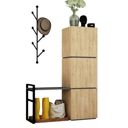 Set cuier și pantofar CUBE 109 cm, Opțiuni culoare