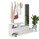 Set cuier și pantofar cu oglindă TRINITY 137 cm, Opțiuni culoare