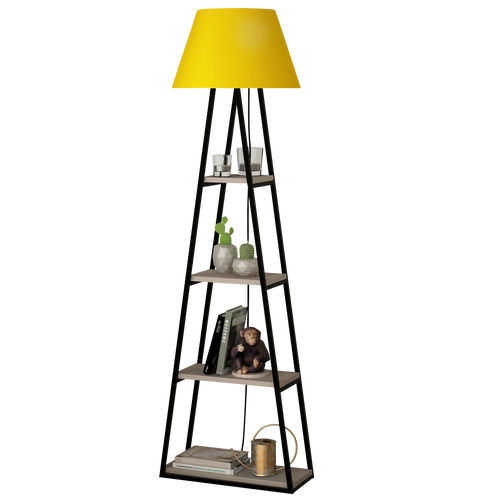 Lampadar AURA 4 rafturi 50 x 165 cm, Opțiuni culoare