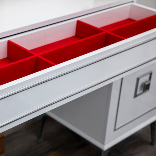 Comodă OSLO 2 uşi 2 sertare 150 x 82 cm, Alb