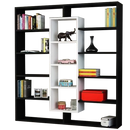 Bibliotecă OXFORD 14 rafturi 125 x 136 cm, Opțiuni culoare