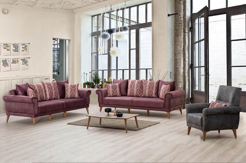 Canapea extensibilă 3 locuri SIDE 225 cm, Easy clean