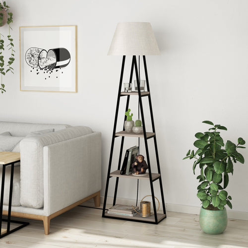 Lampadar AURA 4 rafturi 50 x 165 cm, Opțiuni culoare