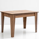 Masă extensibilă LOTTO 121 ( 156 ) x 80 cm, Nuc