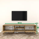 Comodă Tv NAPOLI 2 rafturi 2 uși 180 cm