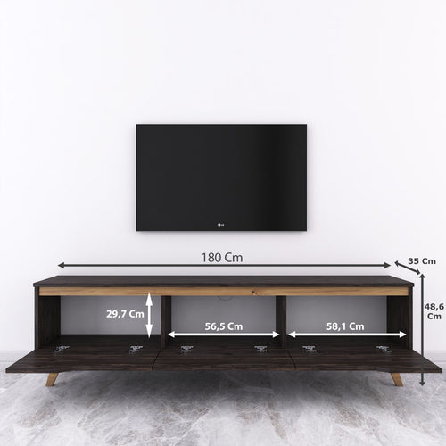 Comodă Tv ELITE 3 uşi 180 cm, Optiuni culoare