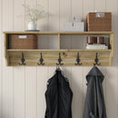 Cuier perete cu 5 agățători triple DAISY  120 cm, Opțiuni culoare