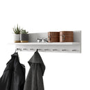 Cuier perete cu 8 agățători HELEN 80 cm