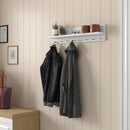 Cuier perete cu 8 agățători HELEN 80 cm