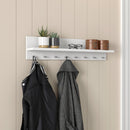 Cuier perete cu 8 agățători HELEN 80 cm