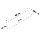 Cuier perete cu 8 agățători HELEN 80 cm