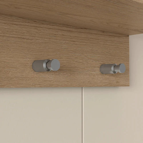 Cuier perete cu 8 agățători HELEN 80 cm