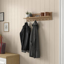 Cuier perete cu 8 agățători HELEN 80 cm