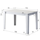 Masă fixă FRESH 110 x 72 cm, Opțiuni culoare