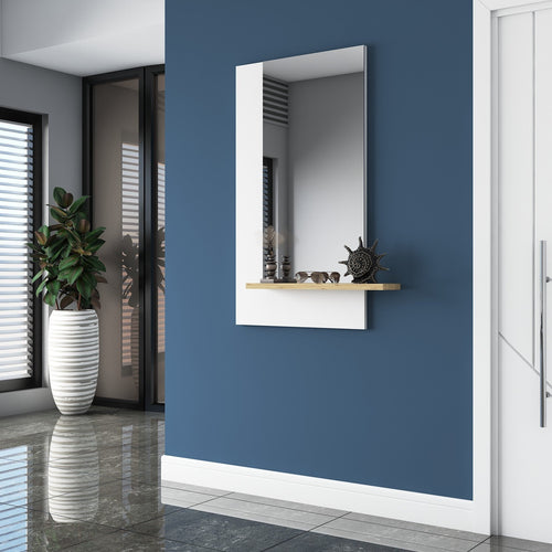 Oglindă cu raft MONACO 65 x 120 cm