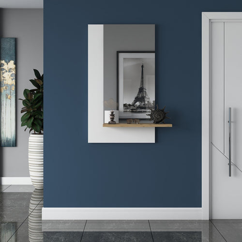 Oglindă cu raft MONACO 65 x 120 cm