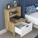 Noptieră PRETTY 2 rafturi 1 sertar 45 x 74 cm, Opțiuni culoare