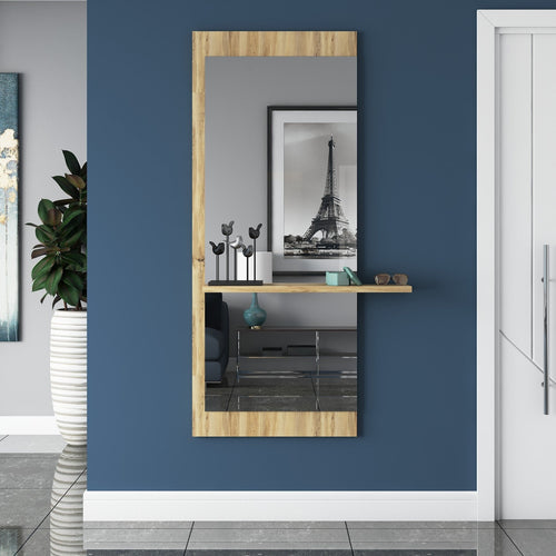 Oglindă cu raft SHINE 60 x 160 cm, Opțiuni culoare