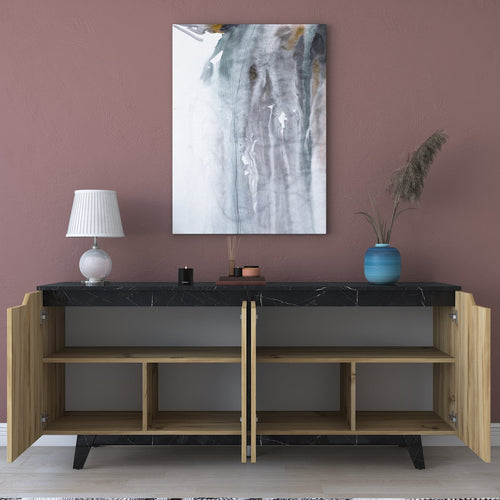 Comodă ELITE 4 uşi 180 x 79 cm