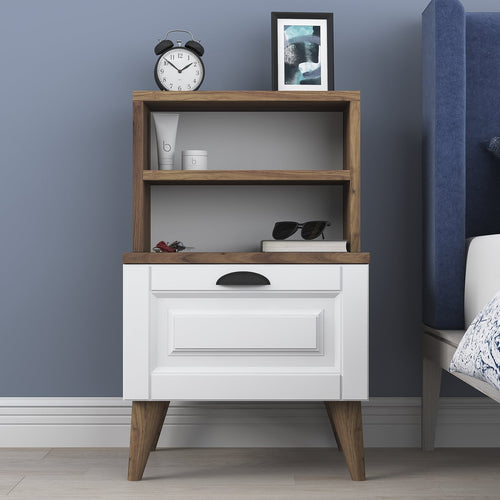 Noptieră PRETTY 2 rafturi 1 sertar 45 x 74 cm, Opțiuni culoare