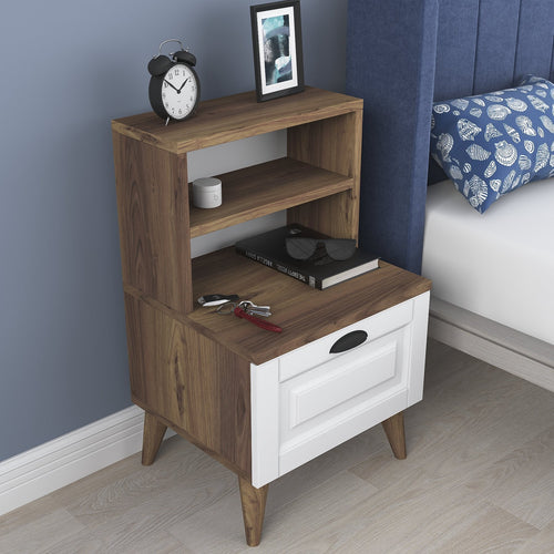 Noptieră PRETTY 2 rafturi 1 sertar 45 x 74 cm, Opțiuni culoare