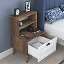 Noptieră PRETTY 2 rafturi 1 sertar 45 x 74 cm, Opțiuni culoare