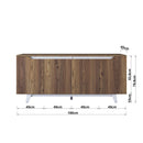 Comodă ELITE 4 uşi 180 x 79 cm