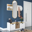 Set cuier și pantofar cu oglindă PRETTY HELEN 120 cm, Opțiuni culoare