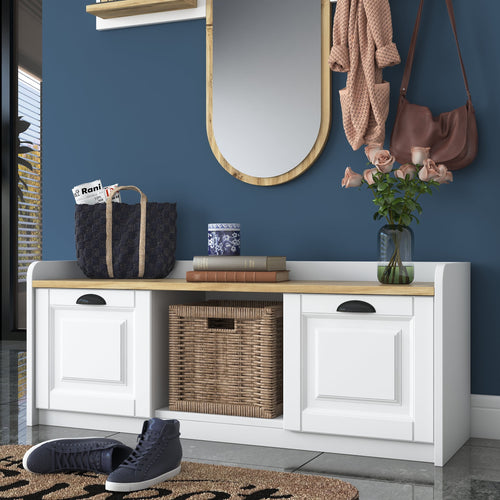 Set cuier și pantofar cu oglindă PRETTY HELEN 120 cm, Opțiuni culoare