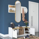 Set cuier și pantofar cu oglindă PRETTY HELEN 120 cm, Opțiuni culoare