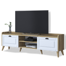 Comodă Tv PRETTY 2 rafturi 2 uşi 180 cm - Maroom